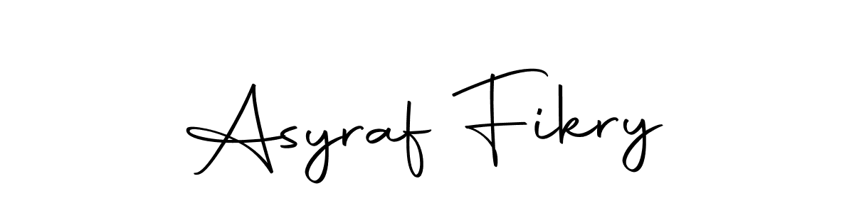 You should practise on your own different ways (Autography-DOLnW) to write your name (Asyraf Fikry) in signature. don't let someone else do it for you. Asyraf Fikry signature style 10 images and pictures png