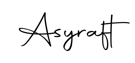 Create an unforgettable impression when signing with Asyraft name styled in Autography-DOLnW typography. 100% free online generator. Asyraft signature style 10 images and pictures png