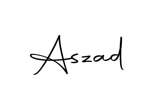 Make a beautiful signature design for name Aszad. With this signature (Autography-DOLnW) style, you can create a handwritten signature for free. Aszad signature style 10 images and pictures png