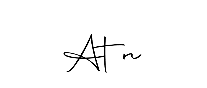 Design your own signature with our free online signature maker. With this signature software, you can create a handwritten (Autography-DOLnW) signature for name Atėnė. Atėnė signature style 10 images and pictures png