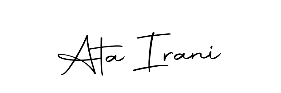 This is the best signature style for the Ata Irani name. Also you like these signature font (Autography-DOLnW). Mix name signature. Ata Irani signature style 10 images and pictures png