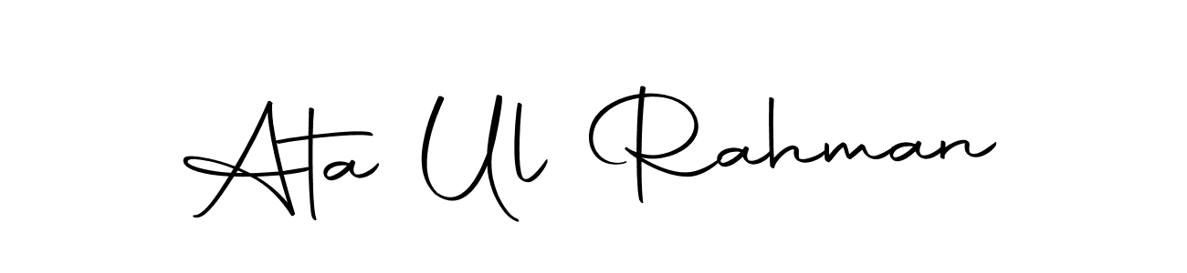 You can use this online signature creator to create a handwritten signature for the name Ata Ul Rahman. This is the best online autograph maker. Ata Ul Rahman signature style 10 images and pictures png