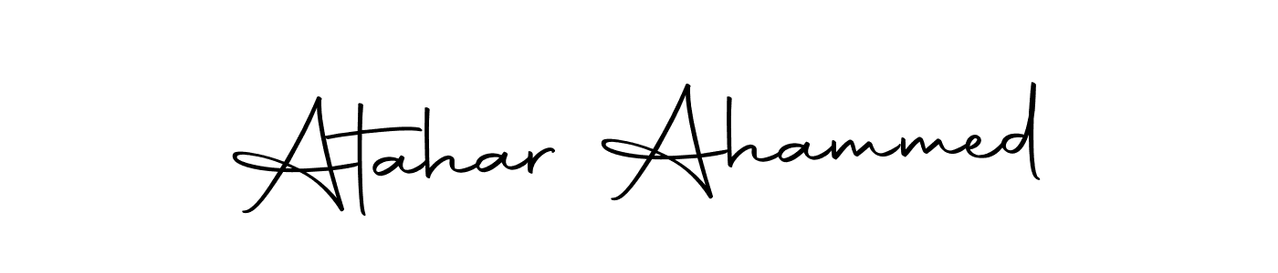 You can use this online signature creator to create a handwritten signature for the name Atahar Ahammed. This is the best online autograph maker. Atahar Ahammed signature style 10 images and pictures png