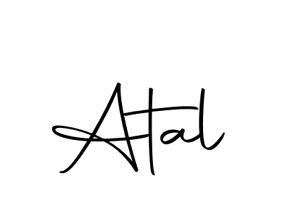 Design your own signature with our free online signature maker. With this signature software, you can create a handwritten (Autography-DOLnW) signature for name Atal. Atal signature style 10 images and pictures png