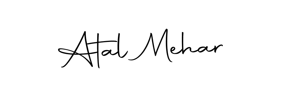 You can use this online signature creator to create a handwritten signature for the name Atal Mehar. This is the best online autograph maker. Atal Mehar signature style 10 images and pictures png