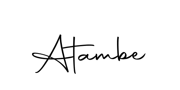You can use this online signature creator to create a handwritten signature for the name Atambe. This is the best online autograph maker. Atambe signature style 10 images and pictures png