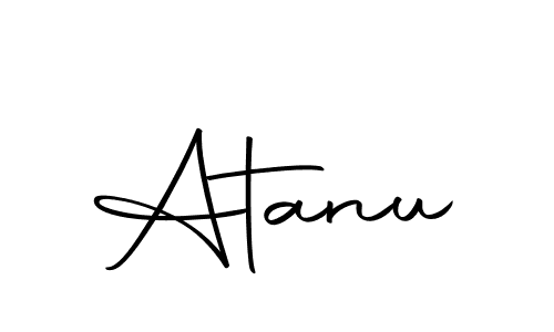 How to make Atanu signature? Autography-DOLnW is a professional autograph style. Create handwritten signature for Atanu name. Atanu signature style 10 images and pictures png