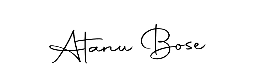 Make a beautiful signature design for name Atanu Bose. With this signature (Autography-DOLnW) style, you can create a handwritten signature for free. Atanu Bose signature style 10 images and pictures png