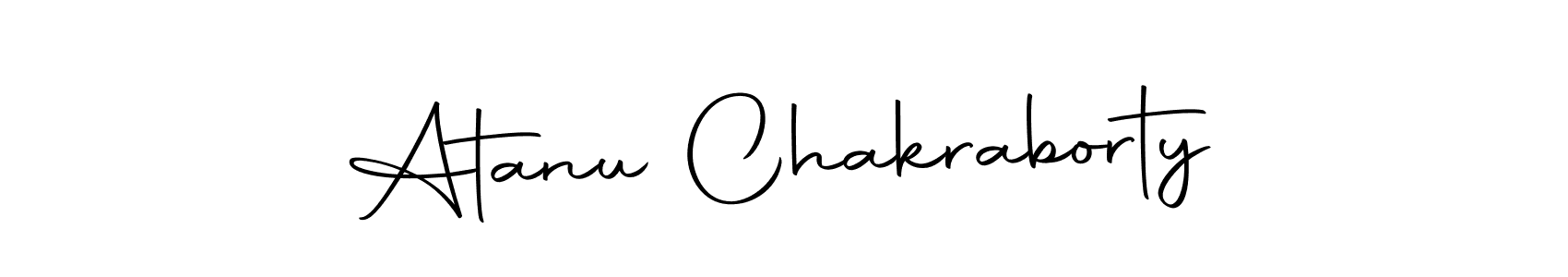 Make a beautiful signature design for name Atanu Chakraborty. With this signature (Autography-DOLnW) style, you can create a handwritten signature for free. Atanu Chakraborty signature style 10 images and pictures png