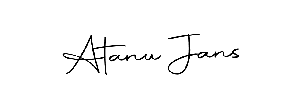 Use a signature maker to create a handwritten signature online. With this signature software, you can design (Autography-DOLnW) your own signature for name Atanu Jans. Atanu Jans signature style 10 images and pictures png