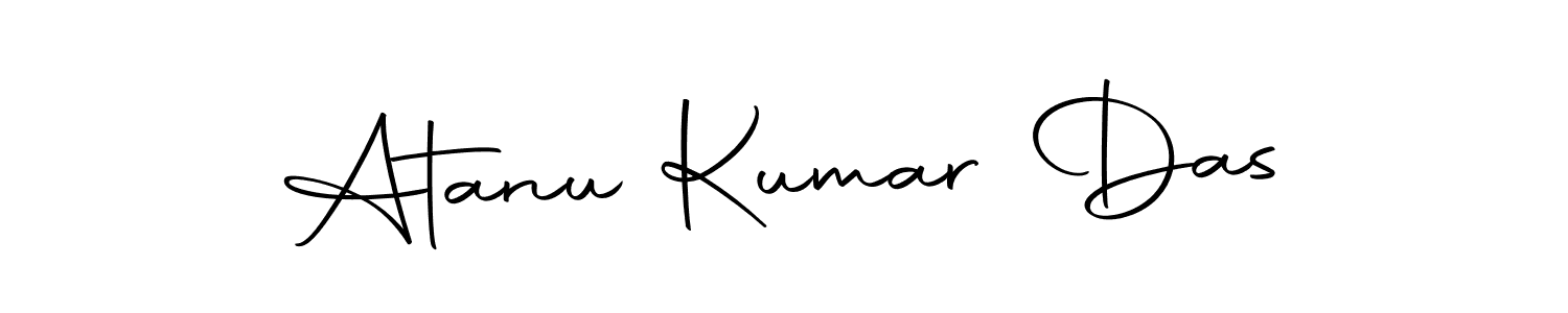 Create a beautiful signature design for name Atanu Kumar Das. With this signature (Autography-DOLnW) fonts, you can make a handwritten signature for free. Atanu Kumar Das signature style 10 images and pictures png