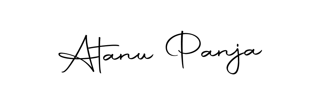 Autography-DOLnW is a professional signature style that is perfect for those who want to add a touch of class to their signature. It is also a great choice for those who want to make their signature more unique. Get Atanu Panja name to fancy signature for free. Atanu Panja signature style 10 images and pictures png