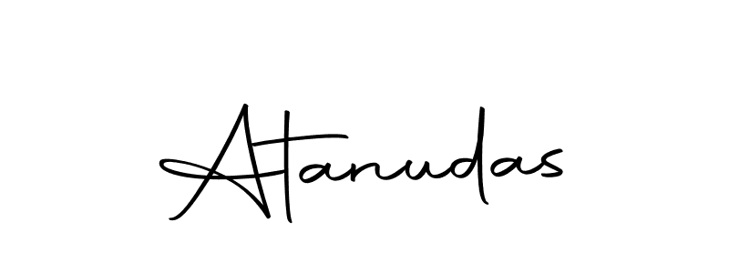 Design your own signature with our free online signature maker. With this signature software, you can create a handwritten (Autography-DOLnW) signature for name Atanudas. Atanudas signature style 10 images and pictures png