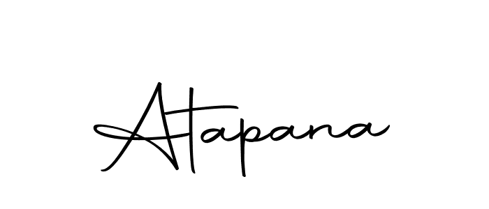 The best way (Autography-DOLnW) to make a short signature is to pick only two or three words in your name. The name Atapana include a total of six letters. For converting this name. Atapana signature style 10 images and pictures png