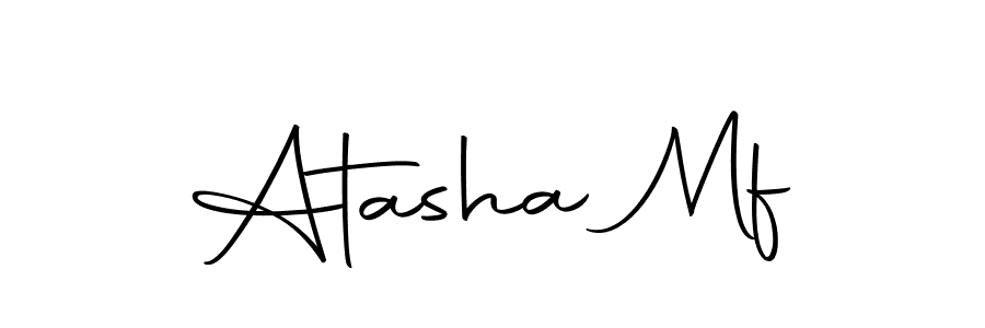 How to make Atasha Mf signature? Autography-DOLnW is a professional autograph style. Create handwritten signature for Atasha Mf name. Atasha Mf signature style 10 images and pictures png