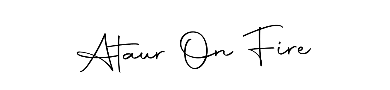 Make a beautiful signature design for name Ataur On Fire. With this signature (Autography-DOLnW) style, you can create a handwritten signature for free. Ataur On Fire signature style 10 images and pictures png