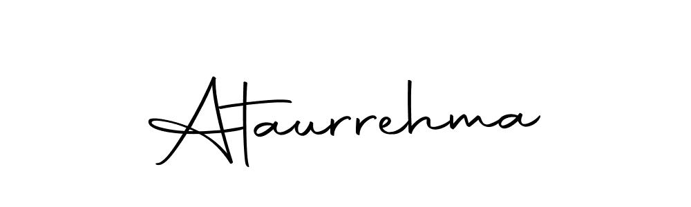 It looks lik you need a new signature style for name Ataurrehma. Design unique handwritten (Autography-DOLnW) signature with our free signature maker in just a few clicks. Ataurrehma signature style 10 images and pictures png