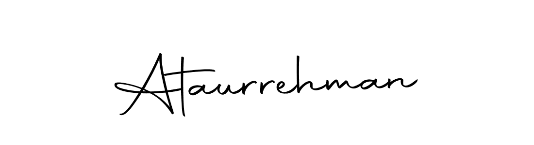 Make a beautiful signature design for name Ataurrehman. With this signature (Autography-DOLnW) style, you can create a handwritten signature for free. Ataurrehman signature style 10 images and pictures png