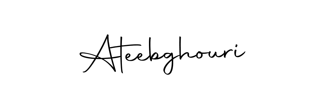 How to make Ateebghouri signature? Autography-DOLnW is a professional autograph style. Create handwritten signature for Ateebghouri name. Ateebghouri signature style 10 images and pictures png