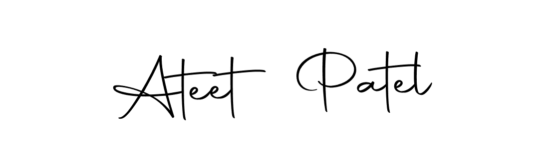 Autography-DOLnW is a professional signature style that is perfect for those who want to add a touch of class to their signature. It is also a great choice for those who want to make their signature more unique. Get Ateet Patel name to fancy signature for free. Ateet Patel signature style 10 images and pictures png