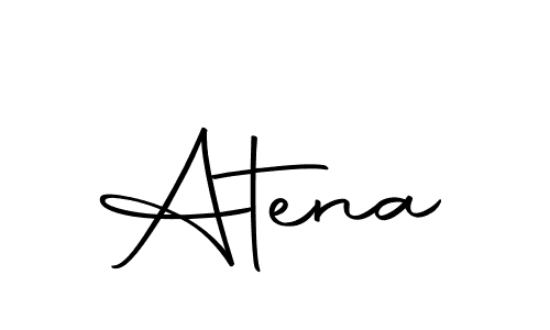 Use a signature maker to create a handwritten signature online. With this signature software, you can design (Autography-DOLnW) your own signature for name Atena. Atena signature style 10 images and pictures png