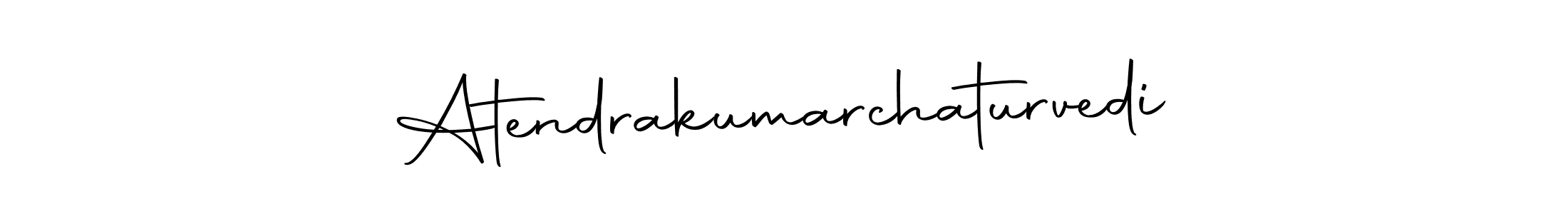 Autography-DOLnW is a professional signature style that is perfect for those who want to add a touch of class to their signature. It is also a great choice for those who want to make their signature more unique. Get Atendrakumarchaturvedi name to fancy signature for free. Atendrakumarchaturvedi signature style 10 images and pictures png