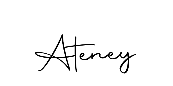 Ateney stylish signature style. Best Handwritten Sign (Autography-DOLnW) for my name. Handwritten Signature Collection Ideas for my name Ateney. Ateney signature style 10 images and pictures png