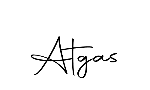 You should practise on your own different ways (Autography-DOLnW) to write your name (Atgas) in signature. don't let someone else do it for you. Atgas signature style 10 images and pictures png