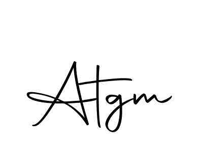 if you are searching for the best signature style for your name Atgm. so please give up your signature search. here we have designed multiple signature styles  using Autography-DOLnW. Atgm signature style 10 images and pictures png