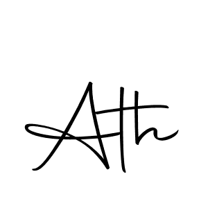 Ath stylish signature style. Best Handwritten Sign (Autography-DOLnW) for my name. Handwritten Signature Collection Ideas for my name Ath. Ath signature style 10 images and pictures png