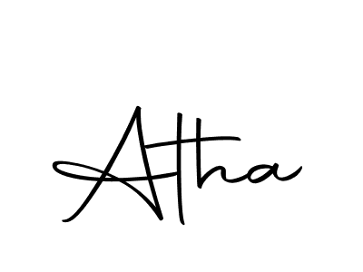 Here are the top 10 professional signature styles for the name Atha. These are the best autograph styles you can use for your name. Atha signature style 10 images and pictures png