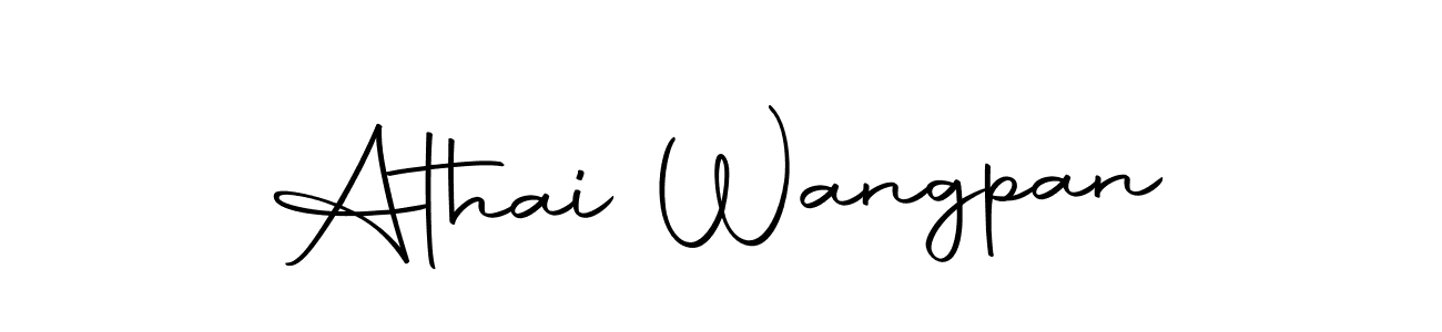 How to Draw Athai Wangpan signature style? Autography-DOLnW is a latest design signature styles for name Athai Wangpan. Athai Wangpan signature style 10 images and pictures png