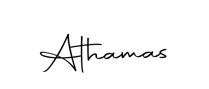 You should practise on your own different ways (Autography-DOLnW) to write your name (Athamas) in signature. don't let someone else do it for you. Athamas signature style 10 images and pictures png