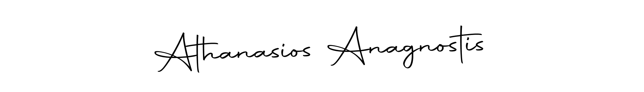 Make a short Athanasios Anagnostis signature style. Manage your documents anywhere anytime using Autography-DOLnW. Create and add eSignatures, submit forms, share and send files easily. Athanasios Anagnostis signature style 10 images and pictures png
