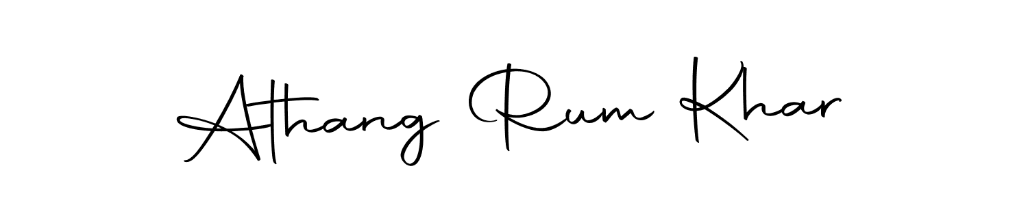 Make a beautiful signature design for name Athang Rum Khar. Use this online signature maker to create a handwritten signature for free. Athang Rum Khar signature style 10 images and pictures png