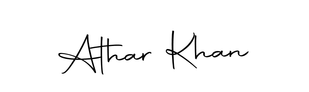 You can use this online signature creator to create a handwritten signature for the name Athar Khan. This is the best online autograph maker. Athar Khan signature style 10 images and pictures png