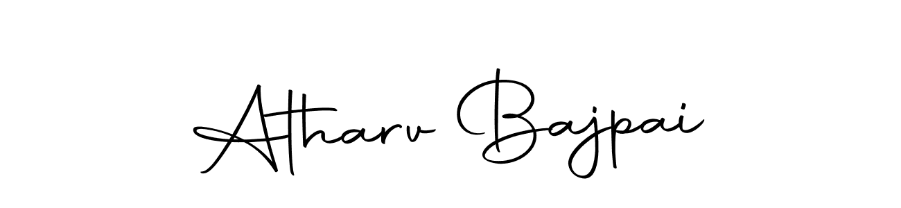 Autography-DOLnW is a professional signature style that is perfect for those who want to add a touch of class to their signature. It is also a great choice for those who want to make their signature more unique. Get Atharv Bajpai name to fancy signature for free. Atharv Bajpai signature style 10 images and pictures png