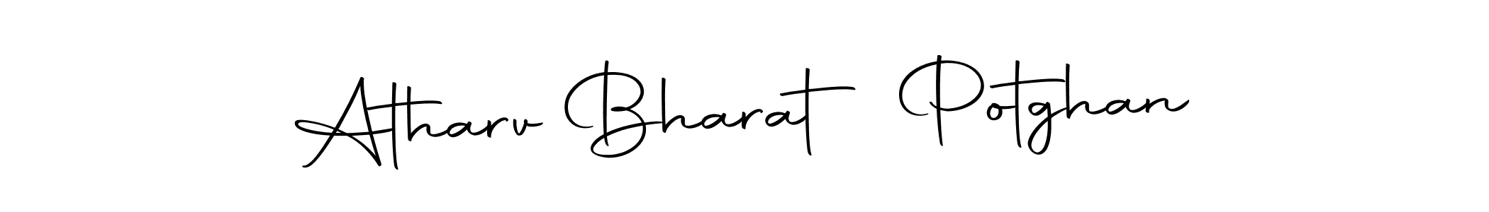 Create a beautiful signature design for name Atharv Bharat Potghan. With this signature (Autography-DOLnW) fonts, you can make a handwritten signature for free. Atharv Bharat Potghan signature style 10 images and pictures png
