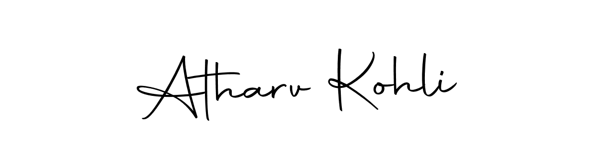 Make a beautiful signature design for name Atharv Kohli. Use this online signature maker to create a handwritten signature for free. Atharv Kohli signature style 10 images and pictures png