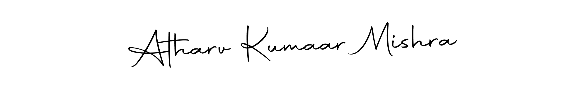 Design your own signature with our free online signature maker. With this signature software, you can create a handwritten (Autography-DOLnW) signature for name Atharv Kumaar Mishra. Atharv Kumaar Mishra signature style 10 images and pictures png
