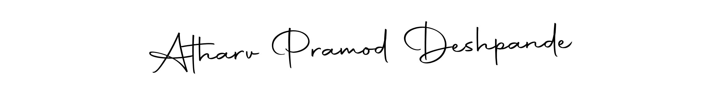 if you are searching for the best signature style for your name Atharv Pramod Deshpande. so please give up your signature search. here we have designed multiple signature styles  using Autography-DOLnW. Atharv Pramod Deshpande signature style 10 images and pictures png