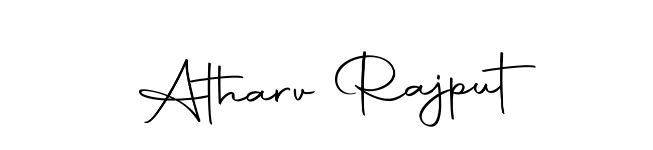 Use a signature maker to create a handwritten signature online. With this signature software, you can design (Autography-DOLnW) your own signature for name Atharv Rajput. Atharv Rajput signature style 10 images and pictures png