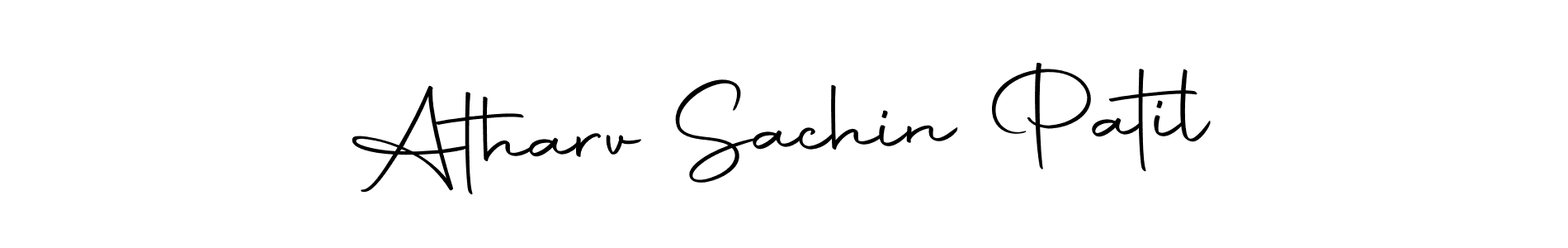 Use a signature maker to create a handwritten signature online. With this signature software, you can design (Autography-DOLnW) your own signature for name Atharv Sachin Patil. Atharv Sachin Patil signature style 10 images and pictures png