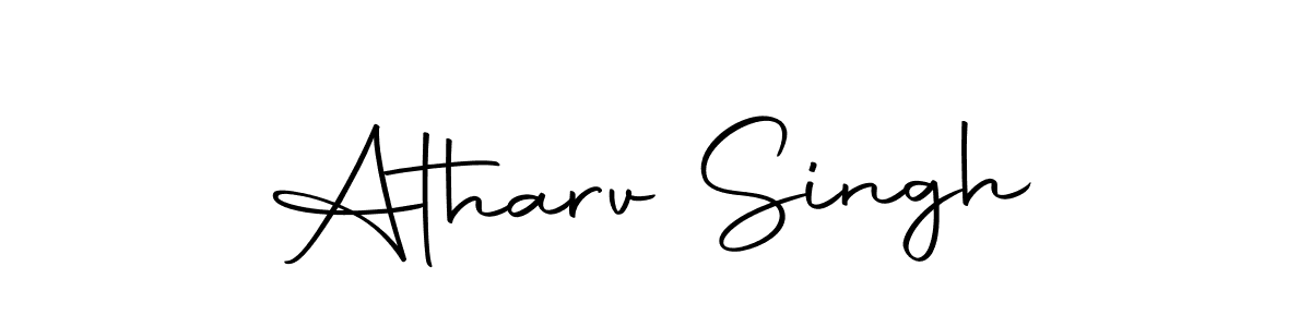 You should practise on your own different ways (Autography-DOLnW) to write your name (Atharv Singh) in signature. don't let someone else do it for you. Atharv Singh signature style 10 images and pictures png