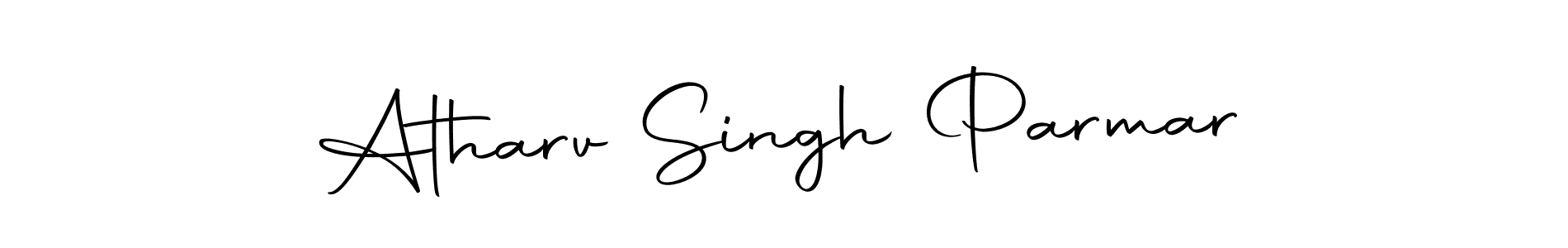 The best way (Autography-DOLnW) to make a short signature is to pick only two or three words in your name. The name Atharv Singh Parmar include a total of six letters. For converting this name. Atharv Singh Parmar signature style 10 images and pictures png