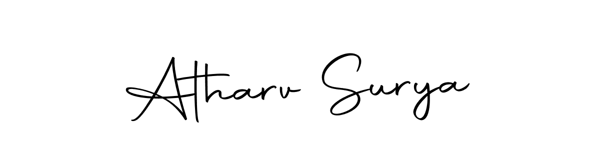 Here are the top 10 professional signature styles for the name Atharv Surya. These are the best autograph styles you can use for your name. Atharv Surya signature style 10 images and pictures png