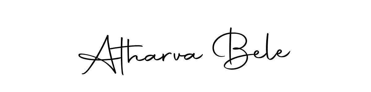 Make a beautiful signature design for name Atharva Bele. Use this online signature maker to create a handwritten signature for free. Atharva Bele signature style 10 images and pictures png