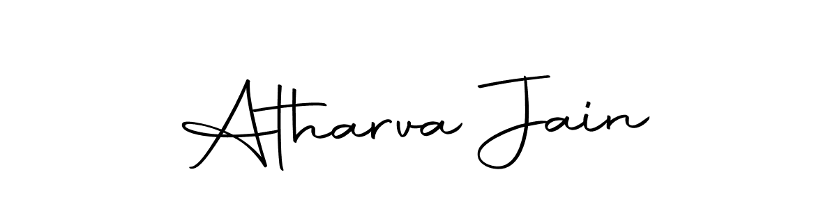 if you are searching for the best signature style for your name Atharva Jain. so please give up your signature search. here we have designed multiple signature styles  using Autography-DOLnW. Atharva Jain signature style 10 images and pictures png