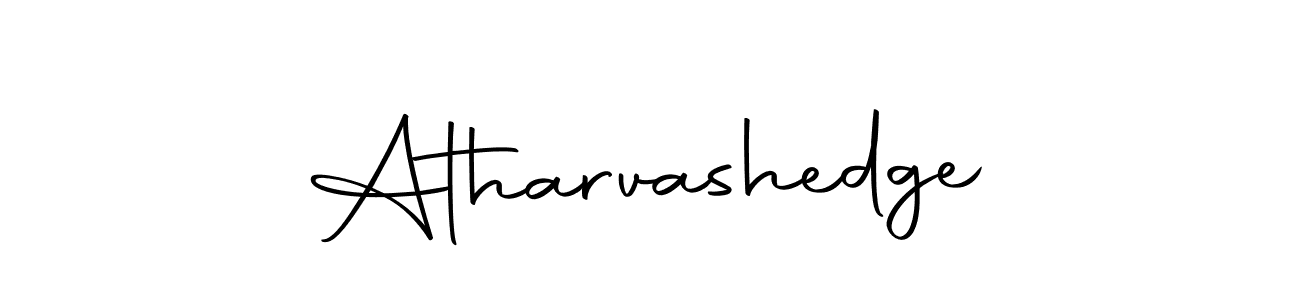 How to make Atharvashedge name signature. Use Autography-DOLnW style for creating short signs online. This is the latest handwritten sign. Atharvashedge signature style 10 images and pictures png