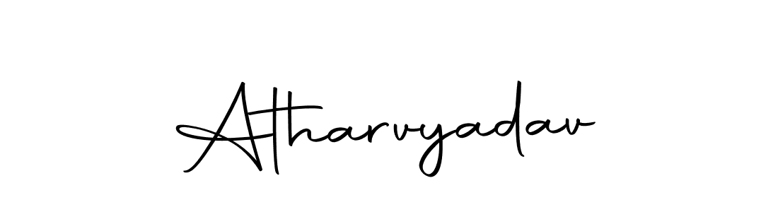 Also we have Atharvyadav name is the best signature style. Create professional handwritten signature collection using Autography-DOLnW autograph style. Atharvyadav signature style 10 images and pictures png